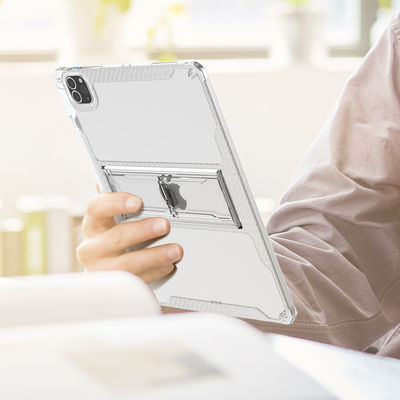 耐傷性のIpadの保護場合の耐久性TPU IPad 10.2インチのスマートなカバー