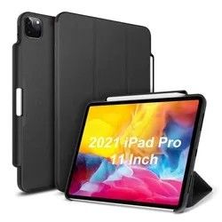 インチの耐震性のIpadの12.9の保護場合PUの革多角度