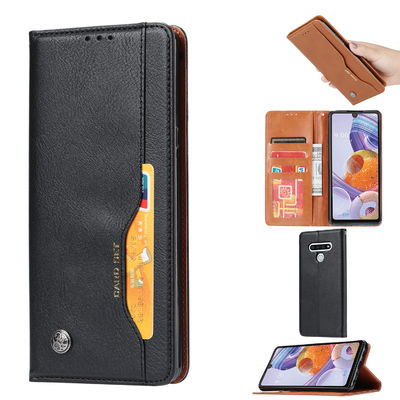 耐震性LGの携帯電話の箱Tpuはカスタマイズされる絶妙なOEMに革を張る