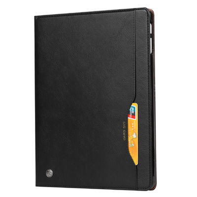 OEM/ODMの革Ipadの電話箱の防塵耐震性の贅沢な本物