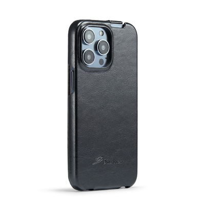 絶妙で贅沢な本革の電話箱OEM Iphone 14の磁気例