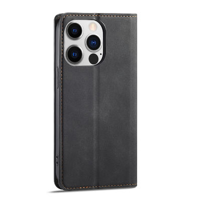 光沢のある/無光沢の革電話はIphone贅沢な本物ODMを包装する