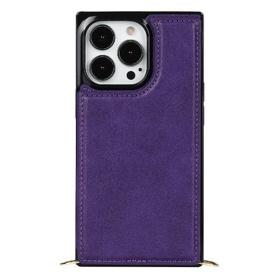 継ぎ目が無い本革Iphoneの保護場合の防塵贅沢