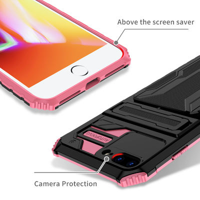 iPhone 7レザーの電話箱の革札入れの電話箱のIphoneの革