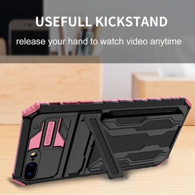 iPhone 7レザーの電話箱の革札入れの電話箱のIphoneの革