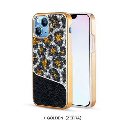 継ぎ目が無いIPhone 11のダイヤモンドの電話箱の無害なきらめきの柔らかい電話箱