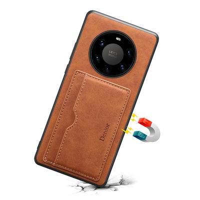 本物のMagsafeの革帯出登録者多機能PUカード袋