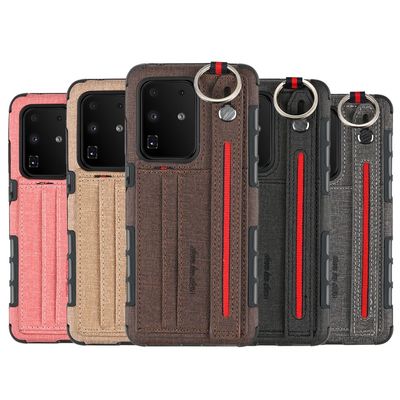 本物の電話箱の革帯出登録者防塵 PUカード袋