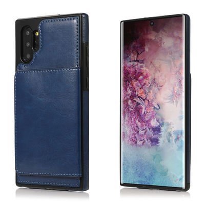 無光沢のサムスン ギャラクシーZフリップ3革箱OEM 5gフリップ4帯出登録者の札入れ