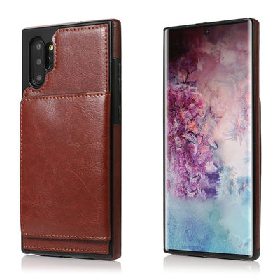 無光沢のサムスン ギャラクシーZフリップ3革箱OEM 5gフリップ4帯出登録者の札入れ