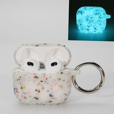 無害なヘッドホーンの箱カバー プロ明るいシリコーンの箱Airpods