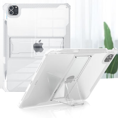 耐傷性のIpadの保護場合の耐久性TPU IPad 10.2インチのスマートなカバー